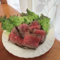 はるちゃんぺ☆'s cooksnap of when they made フライパンで！簡単ローストビーフ丼.