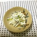 おはなすき's cooksnap of when they made 長芋・ひじきとキュウリのわさびあえ♪.