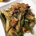 ちょちょこ✫'s cooksnap of when they made 舞茸といんげんのガリマヨ炒め.