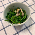 なとりう's cooksnap of when they made おかひじきとえのきだけのおひたし.