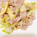 そもそもさん's cooksnap of when they made 味つけ味覇のみ♪筍春キャベツの豚肉炒め♪.