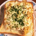 なーなちゃん's cooksnap of when they made 納豆チーズ+青のりトースト☆.
