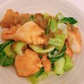 Renapoyo's cooksnap of when they made 柔らか胸肉とチンゲン菜とザーサイの炒め♪.