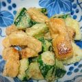 はふー！'s cooksnap of when they made きゅうりと薄上げのごまマヨ和え.