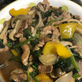まっちゃの台所's cooksnap of when they made 豚肉とほうれん草と舞茸のオイスター炒め♪.