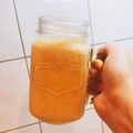 ねこぴฅ•ω•ฅ's cooksnap of when they made にんじん✤りんごスムージー 【美肌①】.