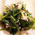 ラヒラヒ's cooksnap of when they made ほうれん草とツナ塩昆布のレモン和え.