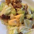 rumi6873's cooksnap of when they made 豚バラ肉とキャベツと卵の中華炒め.