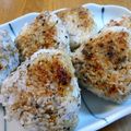 おぶうさま's cooksnap of when they made ごま油が香る　焼きおにぎり.