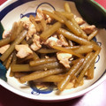 chimosan's cooksnap of when they made ☆旬の味！ふきと鶏肉の炊いたん☆☆☆.