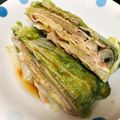 あんまかろん☆'s cooksnap of when they made レンジで簡単♪白菜と豚バラミルフィーユ.
