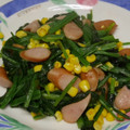 なななな♡MaMa's cooksnap of when they made ほうれん草とコーンのバター醤油炒め.