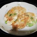 nana_tenjo's cooksnap of when they made 枝豆とコーンの豆腐お焼きby草津市.