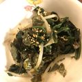 happyelle's cooksnap of when they made ほうれん草ともやしのさっぱり生姜和え.