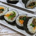 ゆけり３兄弟's cooksnap of when they made ＊韓国風海苔巻き＊.