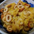 nococokuu's cooksnap of when they made 簡単！キャベツと竹輪の出汁煮.