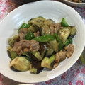 Rin1950's cooksnap of when they made ご飯がすすむ♪なすとしし唐の甘辛みそ炒め.
