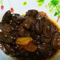 sweet_rose's cooksnap of when they made ハツの甘辛焼き.