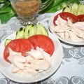 mielle's cooksnap of when they made レンジで簡単♪鶏胸肉のバンバンジー.