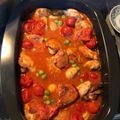 ジニアの食卓's cooksnap of when they made リンナイ デリシア 鶏肉のトマト煮込み.