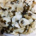 COCOキッズ's cooksnap of when they made 菊芋と高菜炒め.