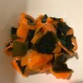 0toyo's cooksnap of when they made ヒラヒラ人参とワカメの中華サラダ.