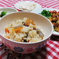 にゃにゃ☆☆☆'s cooksnap of when they made 我が家の美味しい炊き込みご飯.