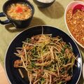 ☆トミィ★'s cooksnap of when they made もやし、豆苗、牛肉青椒肉絲風.
