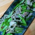 桜月❀咲良mommy's cooksnap of when they made 小松菜、ベーコンとえのきの洋風ソテー.