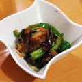 ＊amor＊'s cooksnap of when they made 茄子・ピーマン　オイスターソース炒め.