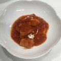 ❁Abake❁'s cooksnap of when they made たらとポテトのトマトクリーム煮込み.