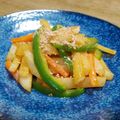 和☆2049's cooksnap of when they made 簡単ジャガイモ入りキンピラ^_^.