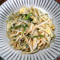 Coo1215's cooksnap of when they made もやしとにらと玉子のオイスターソース炒め.