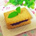 hikarin♪'s cooksnap of when they made ビスケットサンド＆クッキークリームサンド.
