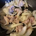 なさん☆'s cooksnap of when they made 胸肉　玉ねぎ　ピリ辛炒め.