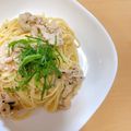 めぐまろろ's cooksnap of when they made 簡単☆ごま香る和風豚しゃぶパスタ.