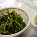 たんこたんきち's cooksnap of when they made 簡単・美味しい！ほうれん草のごま和え.