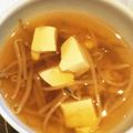 kanarisa's cooksnap of when they made 私のダイエット食＊豆腐もやしスープ.