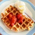 仙草ゼリーすきすき's cooksnap of when they made アメリカン　ワッフル　２０１８.