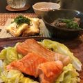 ＊Timo＊'s cooksnap of when they made 簡単☆鮭とキャベツのスチーマー蒸し.