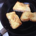kimig's cooksnap of when they made トロ〜っとチーズのフレンチトースト.
