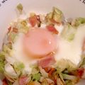 クックサザエ's cooksnap of when they made かんたん野菜料理　キャベツのすごもり卵.