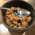 bloom's cooksnap of when they made 肉みそレタス包み.
