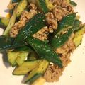 タケシ88's cooksnap of when they made 台湾家庭料理♪胡瓜+しめじ+豚肉の炒め物.