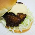 LAtakemari's cooksnap of when they made チキンタツタ風バーガー.