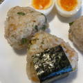 とりさん♡'s cooksnap of when they made 大葉と揚げ玉のおにぎり♡.