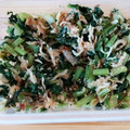 羊おばさん's cooksnap of when they made かぶの葉としらすのふりかけ☆.