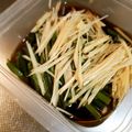 真さん's cooksnap of when they made ワラビと新生姜のお浸し.