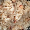常夏弁当's cooksnap of when they made タコの炊き込みご飯～あと混ぜでふっくり♪.