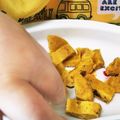 キャラメグ♪'s cooksnap of when they made 離乳食にも！全て1:1の簡単蒸しパン.